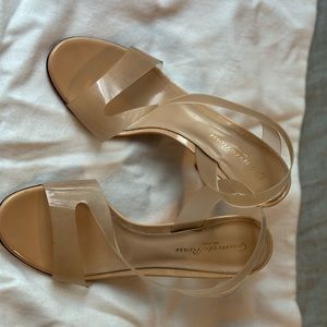 Gianvito Rossi Translucent-Strap Sandals - Like New